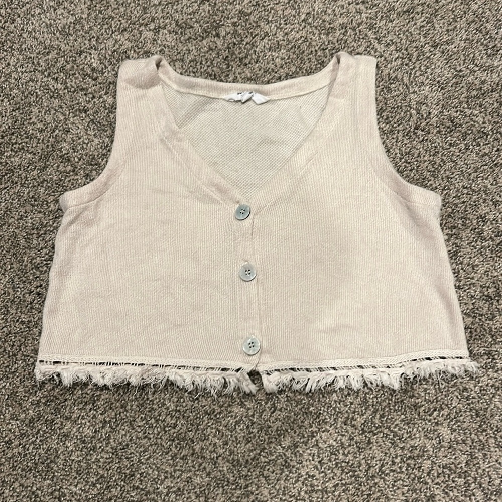 Cropped tank top